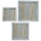 Ekena Millwork Square, Closed Back, Vintage Farmhouse Shadow Box Shelves, Barnwood Decor Collection, PK3 DECR15SBSQCBBU - alternate 1
